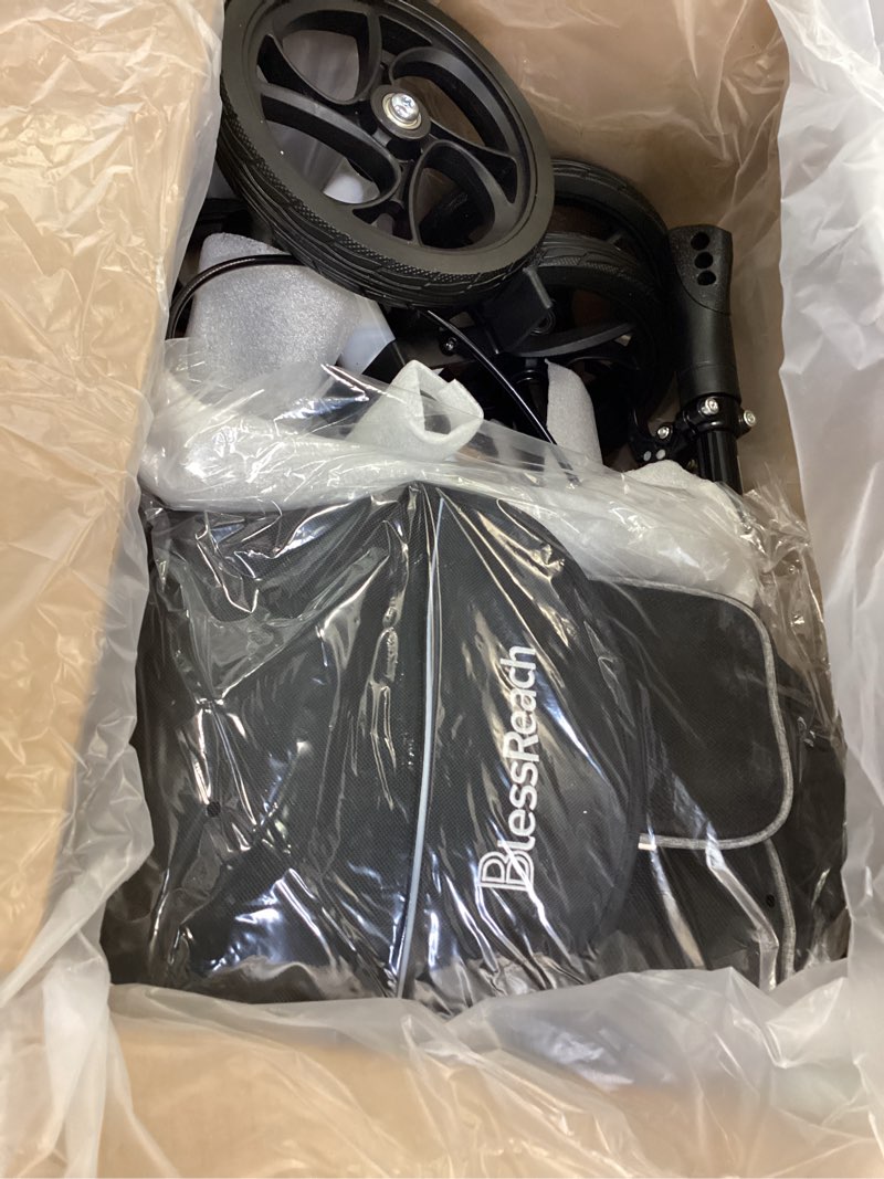 Condition photo showing New/Like New for Knee Scooter Steerable Knee Walker for Foot Injuries Compact Crutch Alternative with Dual Braking System (Green)