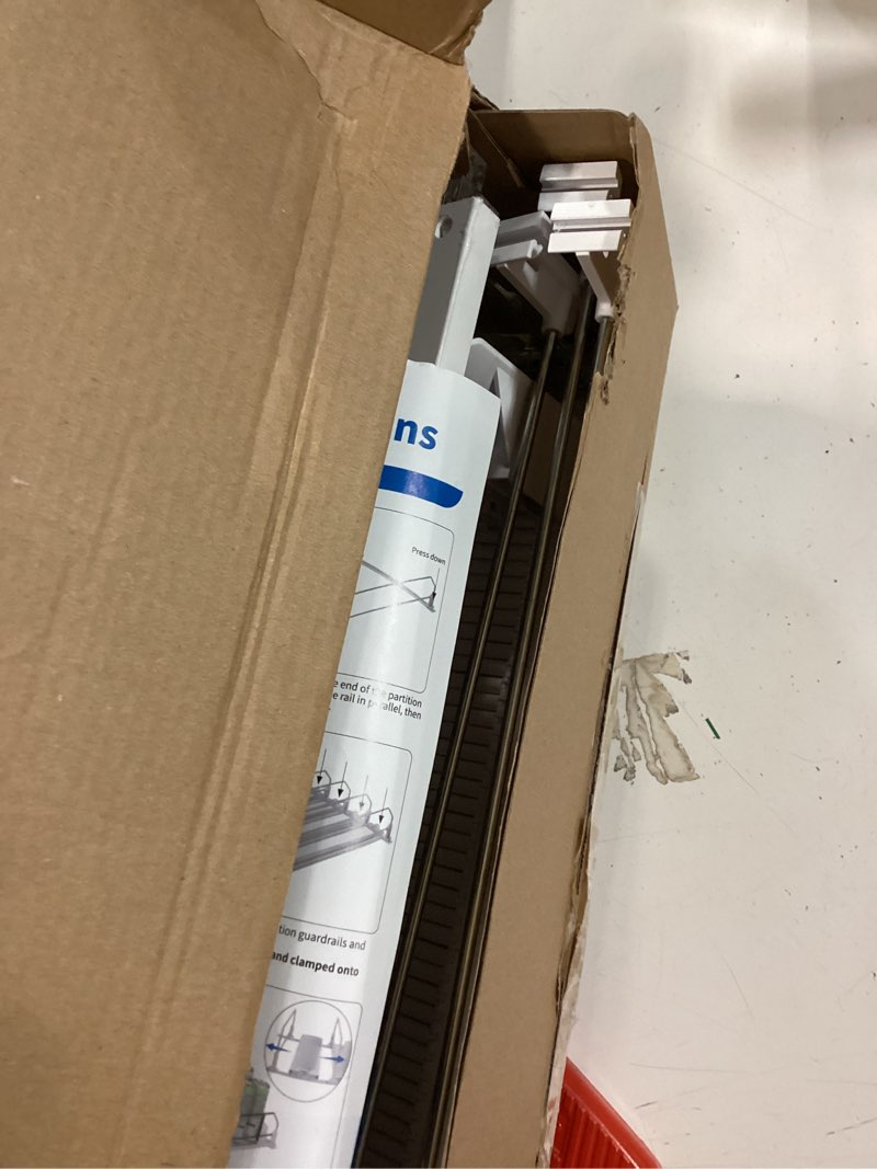 Condition photo showing Good Condition for Drink Organizer for Mini Fridge,12oz 16oz 20oz - Soda Can Dispenser for Refrigerator,Width Adjustable,Automatic Pusher Glide (White (Mini 12.2"D), 12.2"D 4ROW, Holds 16 Cans) White 12.2"D 4ROW