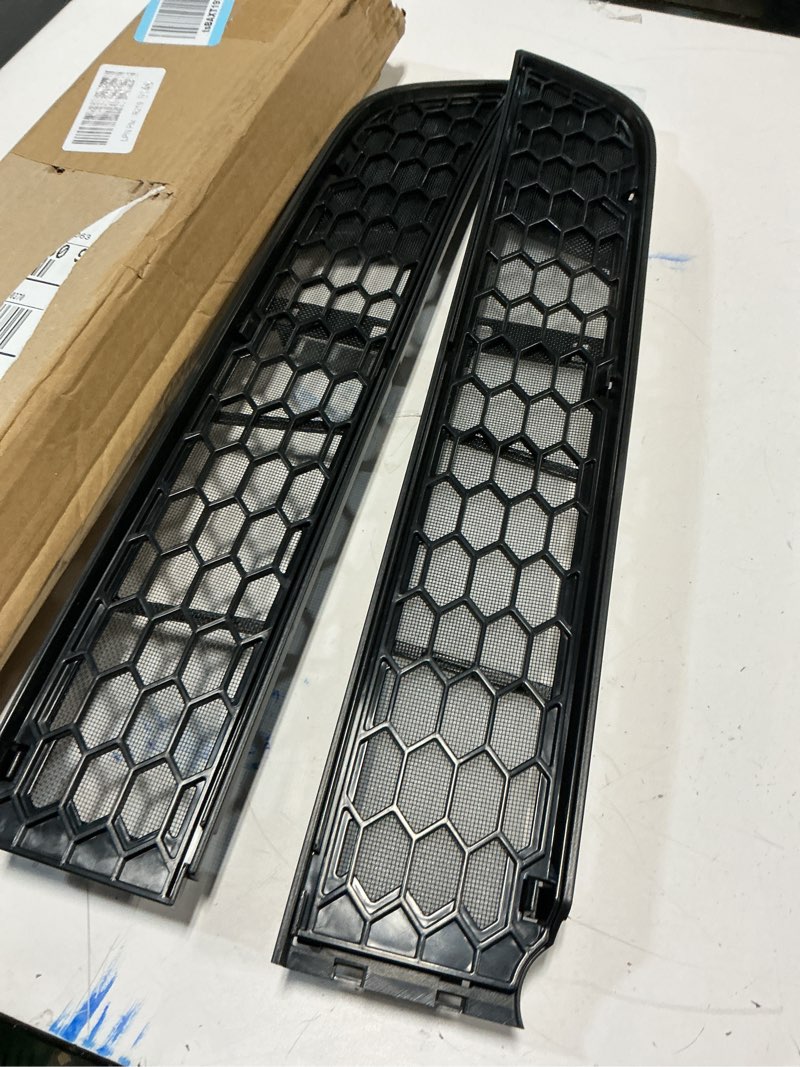 Condition photo showing Good Condition for grille mesh inserts for 2026 tesla new model y premium front air inlet vent grille cover replacement for tesla model y juniper accessories (not fit 2026 standard & performance) 2025-2026 new model y juniper