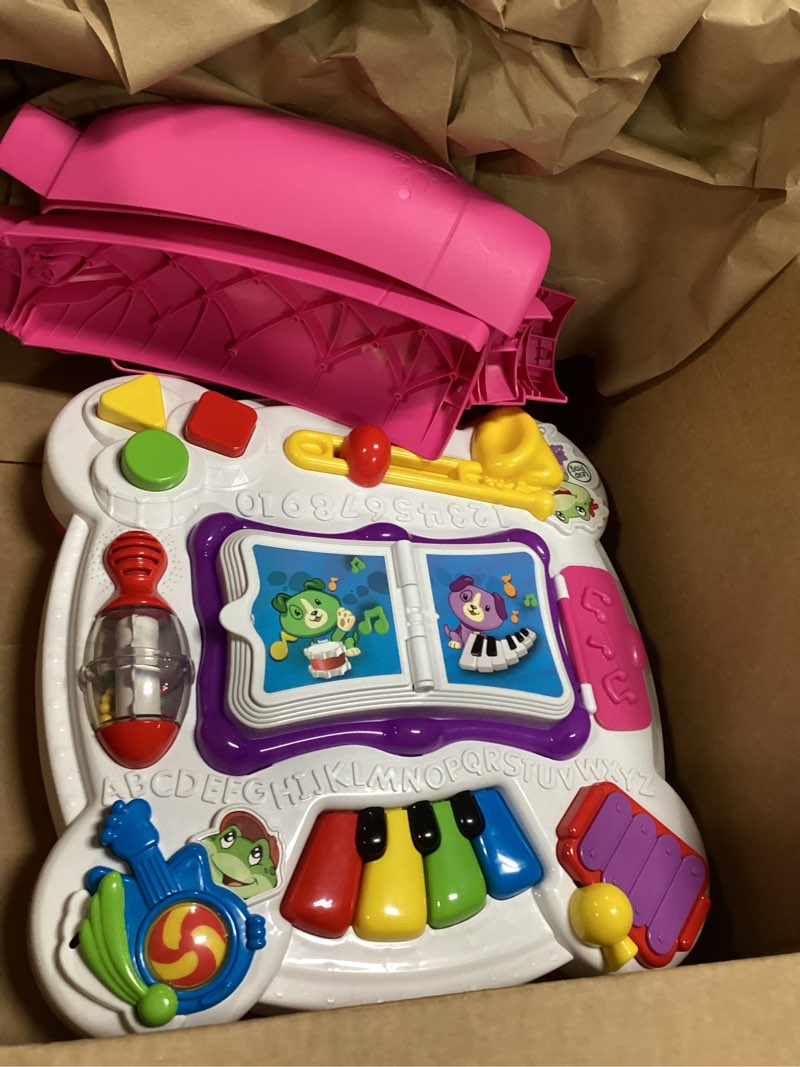 Condition photo showing Good Condition for leapfrog learn and groove musical table (frustration free packaging), pink