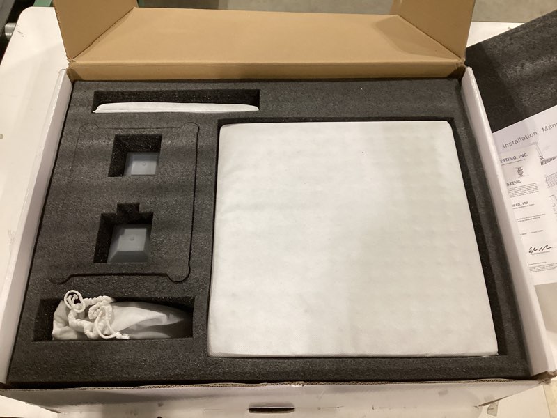 Condition photo showing Good Condition for Dual Shower Heads Shower System with 12 Inch Ceiling Rainfall Shower Head and 8 Inch Side Shower Head Digital Display Shower Fixtures Luxury Shower Faucet Set,Chrome 12 Inch+8 Inch Chrome