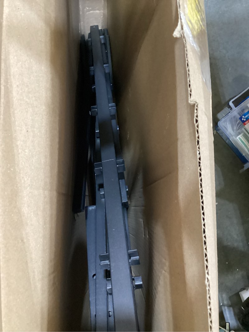 Condition photo showing Good Condition for sakugi storage shelves - 3 tier shelf organizer, sturdy metal garage shelving with adjustable leveling feet, space-saving shelves organizer for pantry, laundry, kitchen (18" x 12" x 30", black) black 18.0w x 12.0d x 30.0h (3t)
