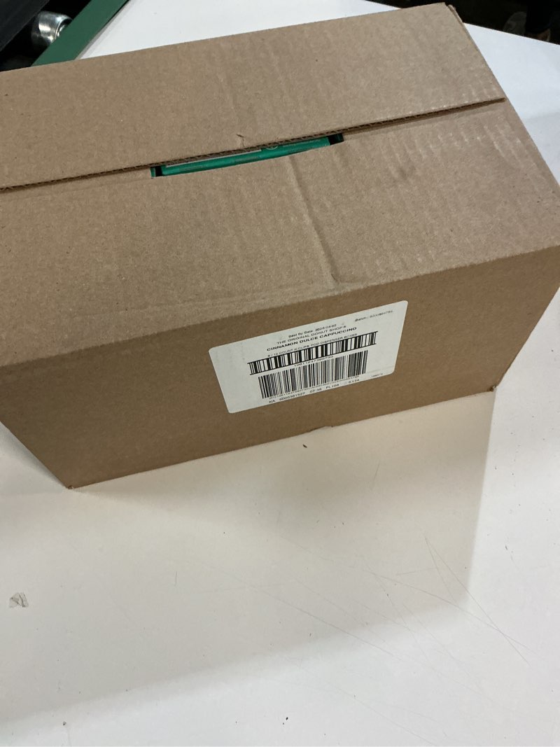 Condition photo showing New/Like New for (best by:04/22/2026)the original donut shop one-step cinnamon dulce cappuccino, keurig single-serve k-cup pods, 10 count (pack of 6) cinnamon dulce cappuccino 10 count (pack of 6)
