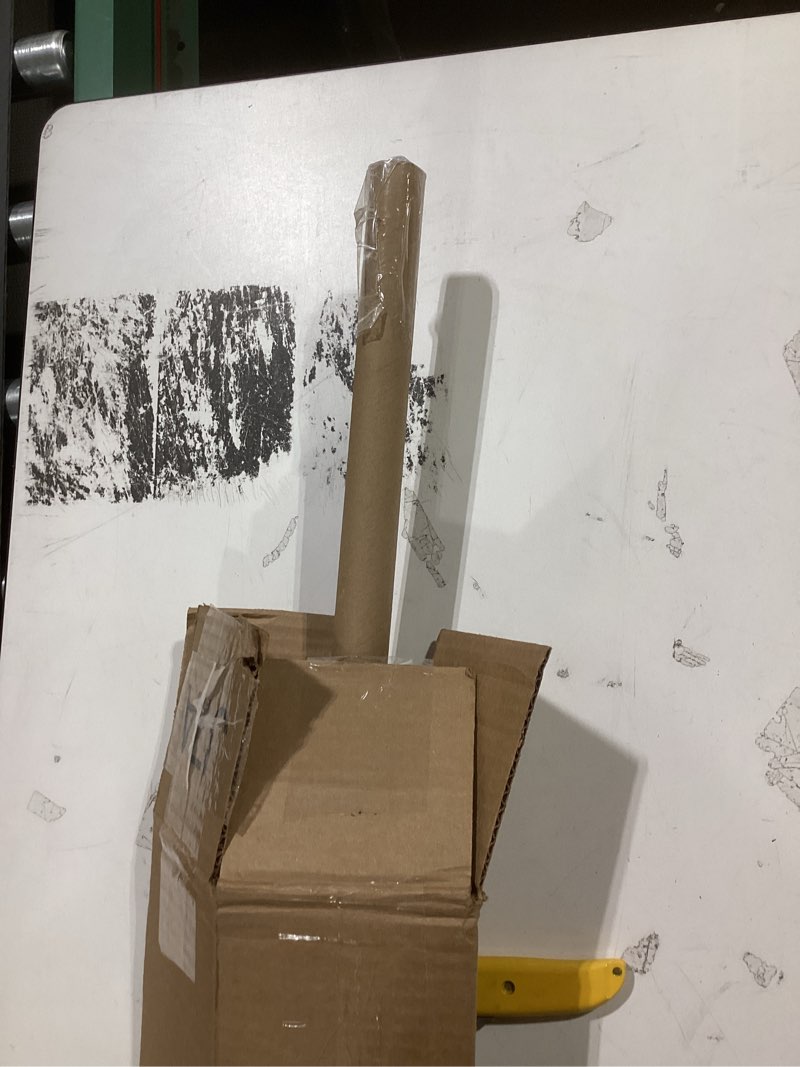 Condition photo showing As Is for Aluminum T Track, 2 Pack 48 Inch Universal Double Cut Profile T Track, with Predrilled Mounting Holes and Screws, for Woodworking Jigs and Fixtures, Drill Press Table, Router Table, Workbench