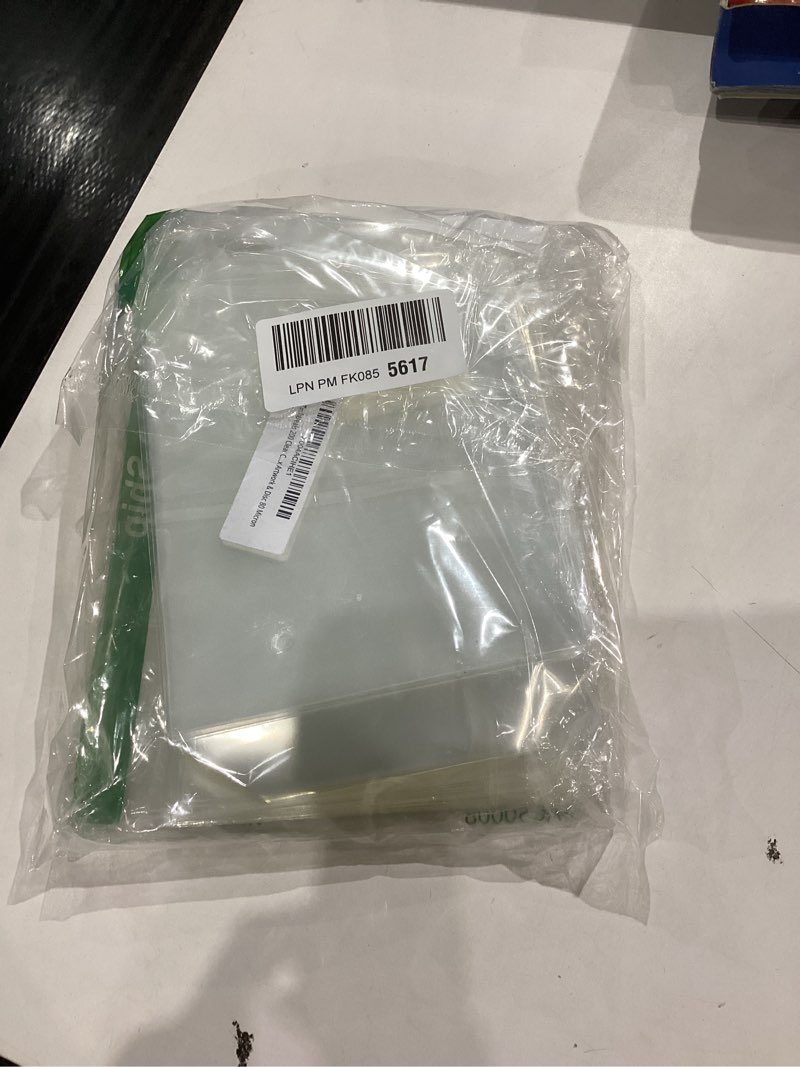 Condition photo showing New/Like New for StarTechDeals 200 Clear CPP Plastic DVD Sleeves with Flap for 14mm DVD Box Artwork & Disc 80 Micron