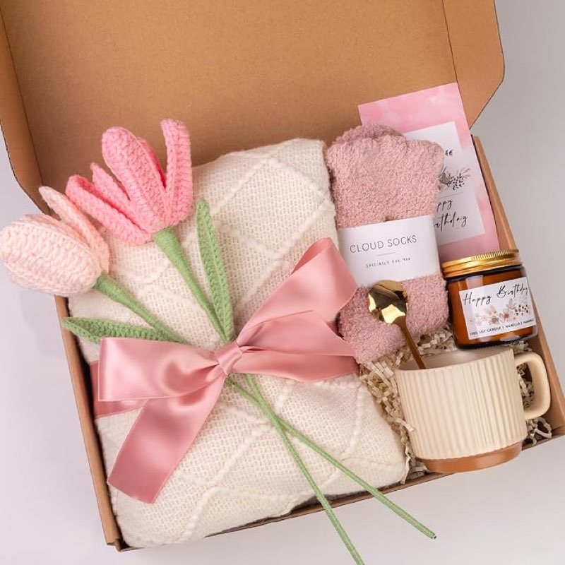birthday gifts for women,get well soon self care gift baskets,unique happy birthday women gifts box 