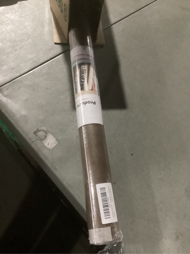 Condition photo showing Good Condition for veelike grunge brown concrete wallpaper peel and stick antique metallic wallpaper for accent walls bedroom 24''x118'' self adhesive industrial concrete contact paper for bathroom living room decor 24" x 118"