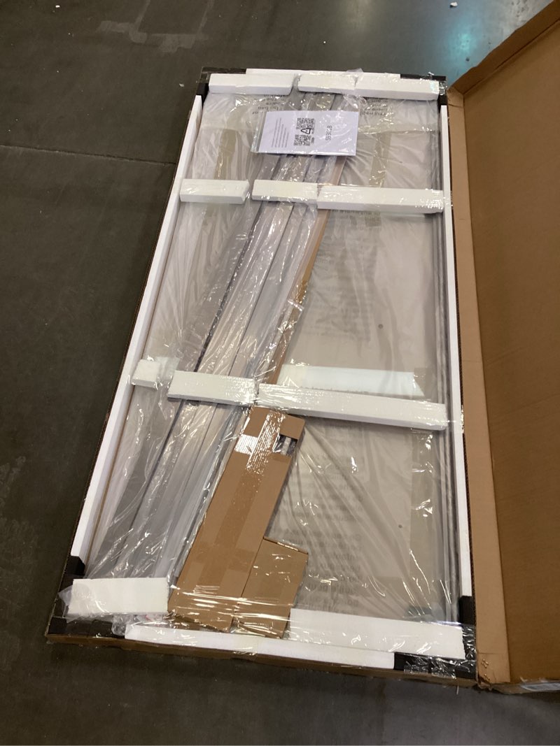 kpuy pivot shower door, 34-36" w x 72" h frameless single swing glass shower door with explosion-pro