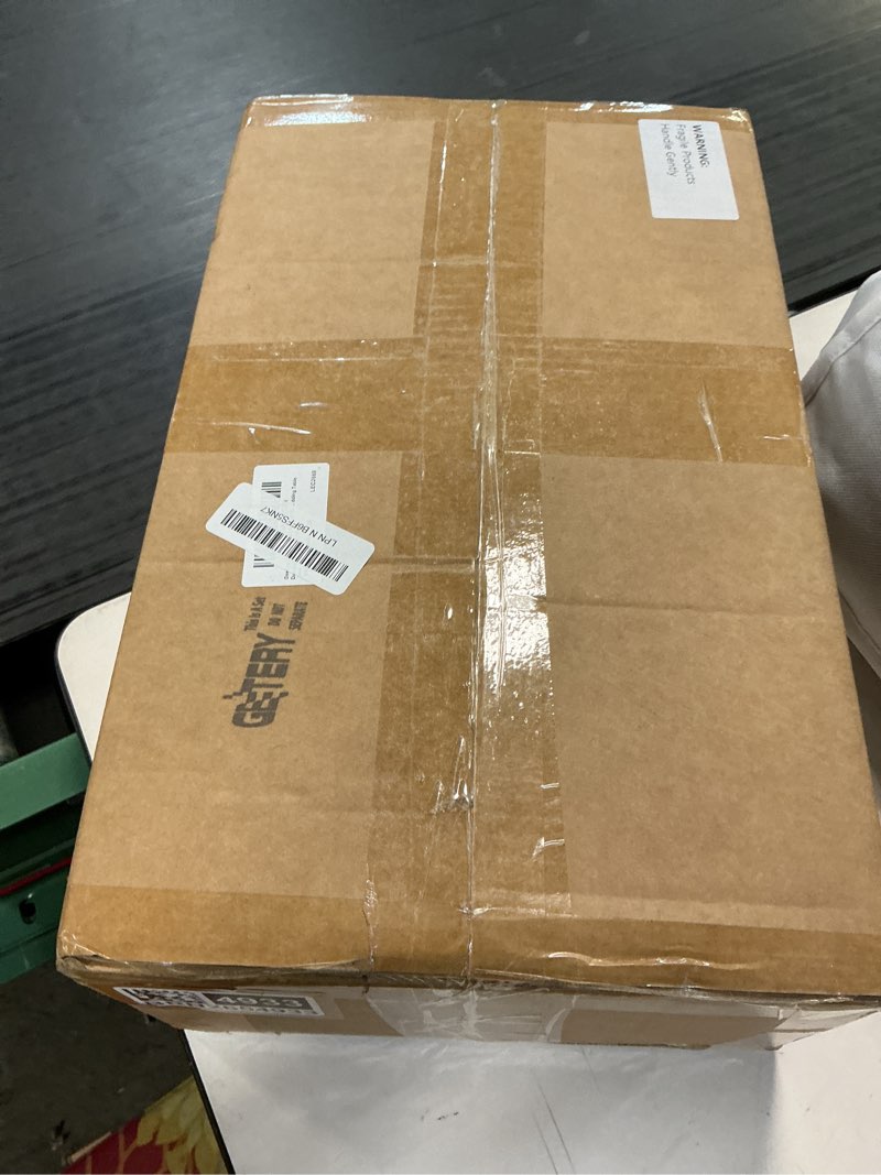 Condition photo showing New/Like New for geetery 8 pieces tall acrylic vase wedding centerpieces clear flower stand column geometric floral vase elegant display holder for birthday party wedding table decorations (16 inch) 8 16 inch
