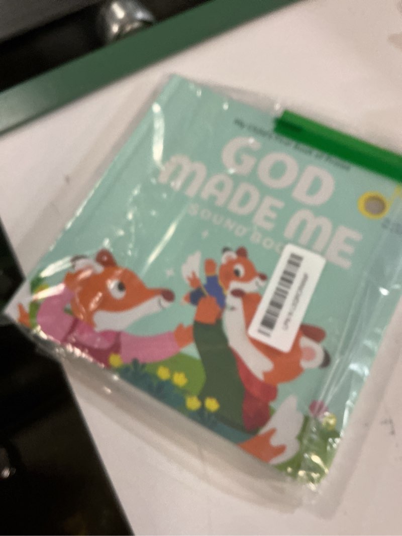 Condition photo showing New/Like New for god made me christian sound books for kids - 6 bible songs - baptism, christening, dedication gifts for boys and girls - religious toys, music books for toddlers 1-3