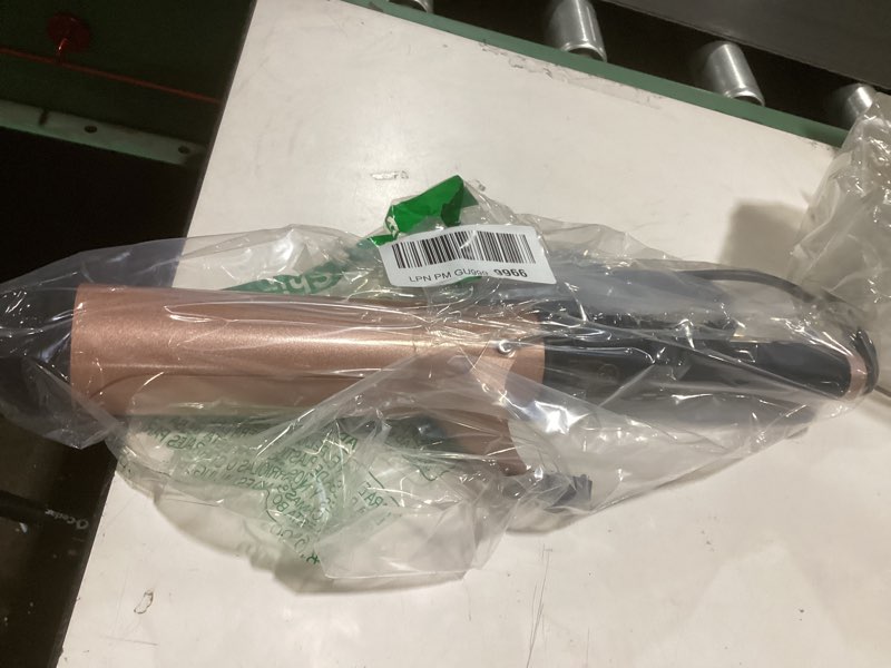 Condition photo showing As Is for 2 inch curling iron extra long barrel for long hair, large barrel curling wand ceramic tourmaline with lcd display,10 temps, dual voltage 2 inches