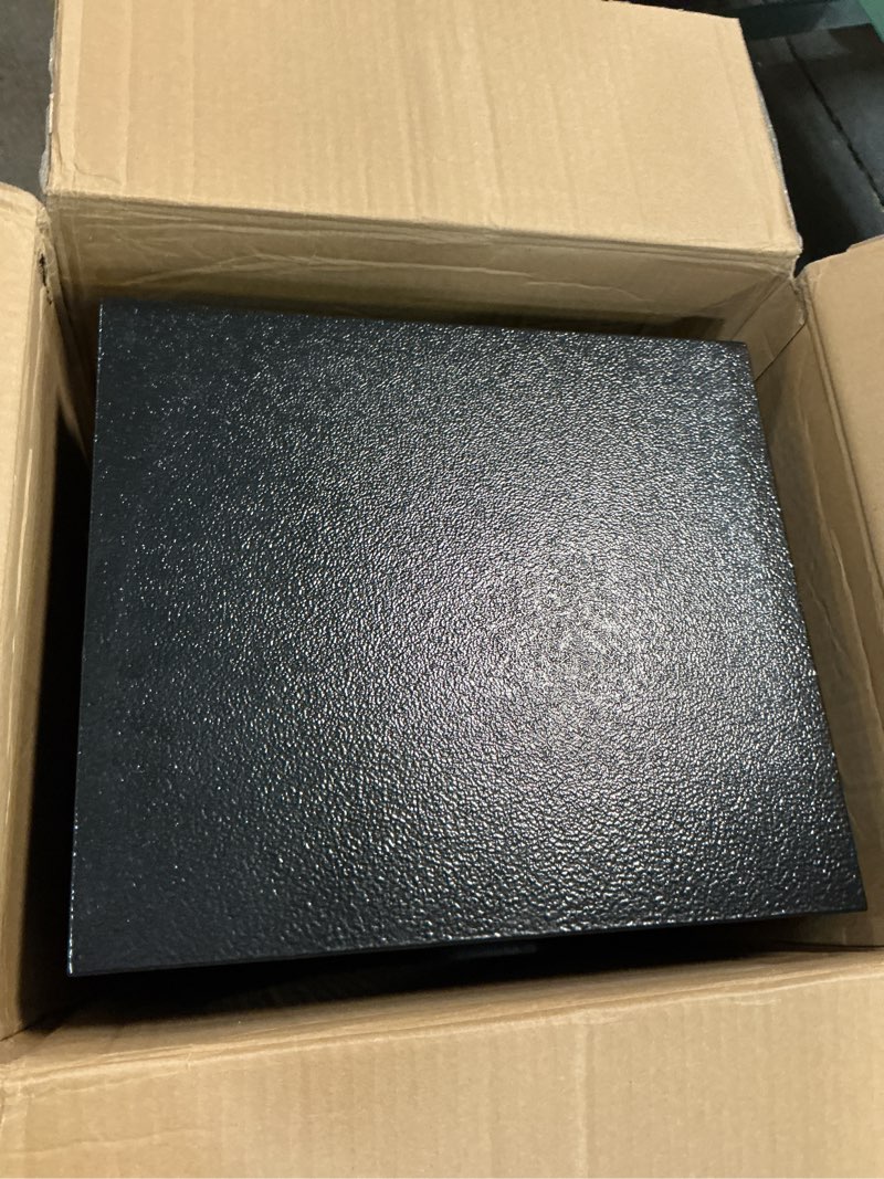 Condition photo showing As Is for 5.6 Cuft Large Depository Drop Safe for Business, Anti-Theft Safe Box with Quick Place Drop Slot, Digital Keypad and Spare Key, Heavy Duty Drop Safes for Business Retail Mail Church Home