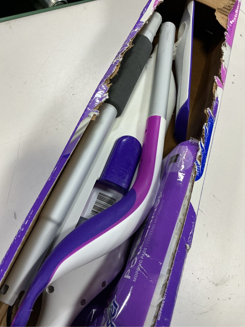 Condition photo showing As Is for Swiffer Power Mop Multi-Surface Kit for Floor Cleaning  Fresh Scent