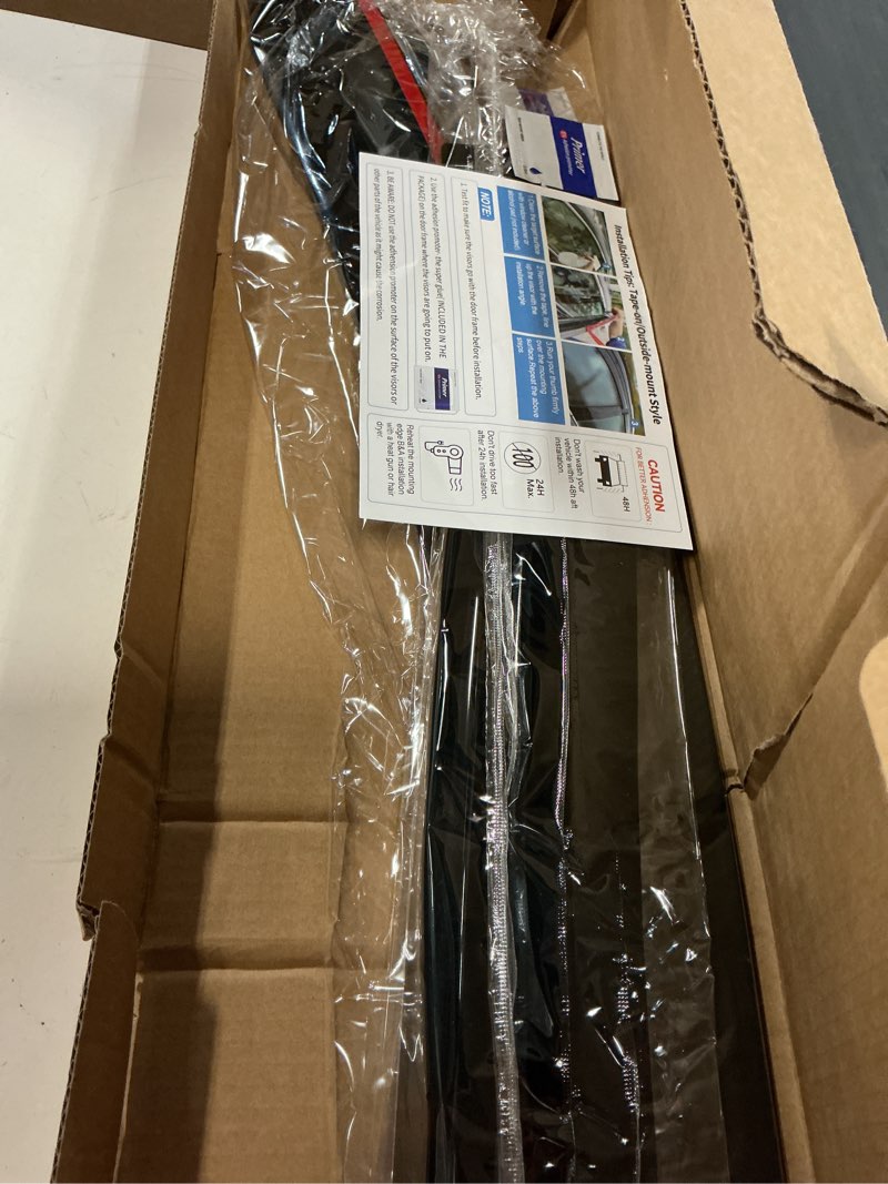 Condition photo showing New/Like New for window visors rain guards for 2018-2024 toyota camry, out-channel window vent wind deflectors visors shades for camry 18-24
