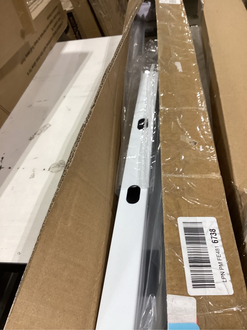 Condition photo showing Good Condition for hand rails for outdoor steps?stair handrail & indoor stair railing kit?railings for outdoor steps for fence & outdoor steps (1, white-with balusters, 2 step) white-with balusters 2 step 1