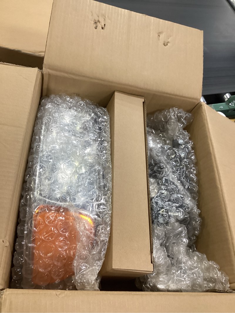 Condition photo showing New/Like New for Headlight Assembly for GMC Sierra 1500 1999-2006 for GMC Sierra 1500 Classic 2007 Chrome Housing Amber Reflector Clear lens Driver and Passenger Side Headlamp