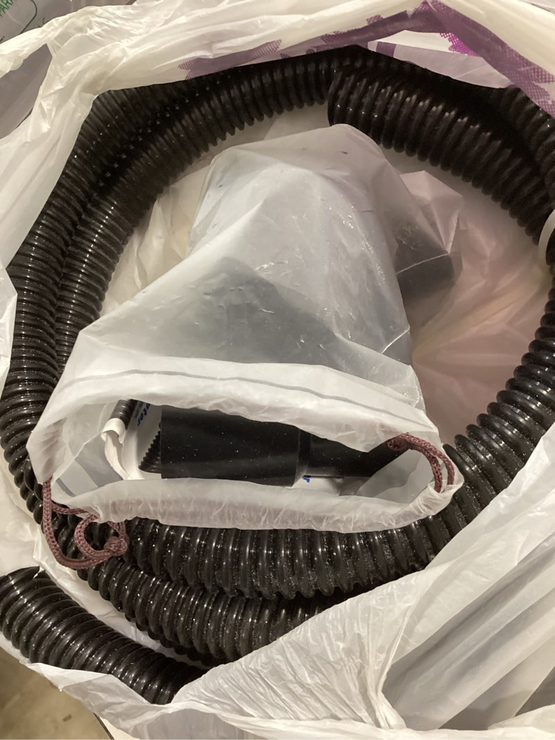Condition photo showing Good Condition for 10 foot long dust collection power tool hose kit with 5 fittings universal for multiple tools & vacu