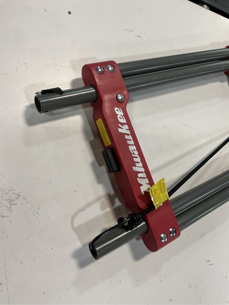 Condition photo showing As Is for milwaukee collapsible folding hand truck 150 lb