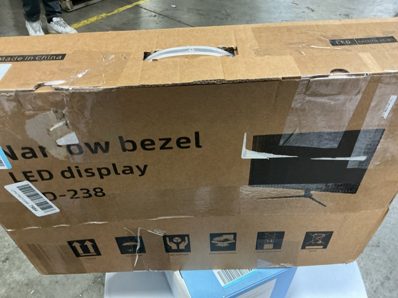 Condition photo showing Working Condition Verified for Prechen 24 Inch Touchscreen Monitor, IPS FHD 1080P Touch PC Display with HDMI & VGA & USB, 75Hz, VESA, Built-in Speakers, Computer Touch Screen for Gaming & Business 24 Inch 75hz Touch