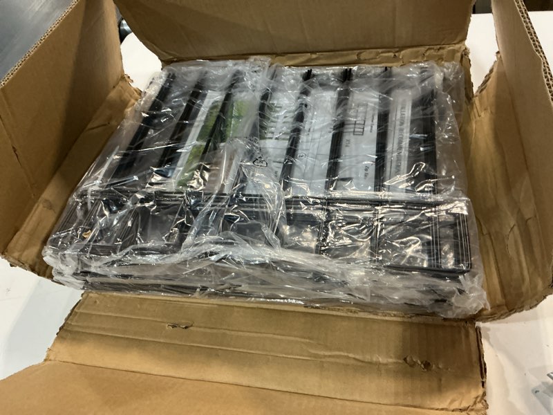 Condition photo showing New/Like New for 30Ft(L) X 13Inch(H) Animal Barrier, 21 Pack Decorative Garden Border, Rustproof Metal Fence Panels, No Dig Defense for Dogs, Rabbits, Outdoor Patio 13 in(H) X 30 ft(L)