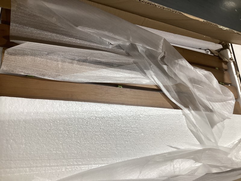 Condition photo showing Good Condition for wire shelf covers, bamboo wire rack covers for pantry, closet (4pcs, 30" w x 16" d) 30"w x 16"d 4