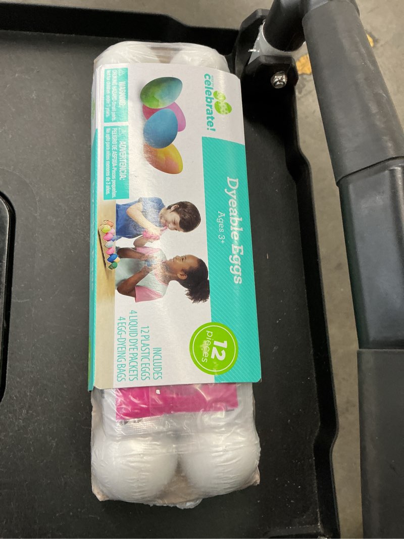 Condition photo showing New/Like New for easter dyeable eggs, 12 count, by way to celebrate