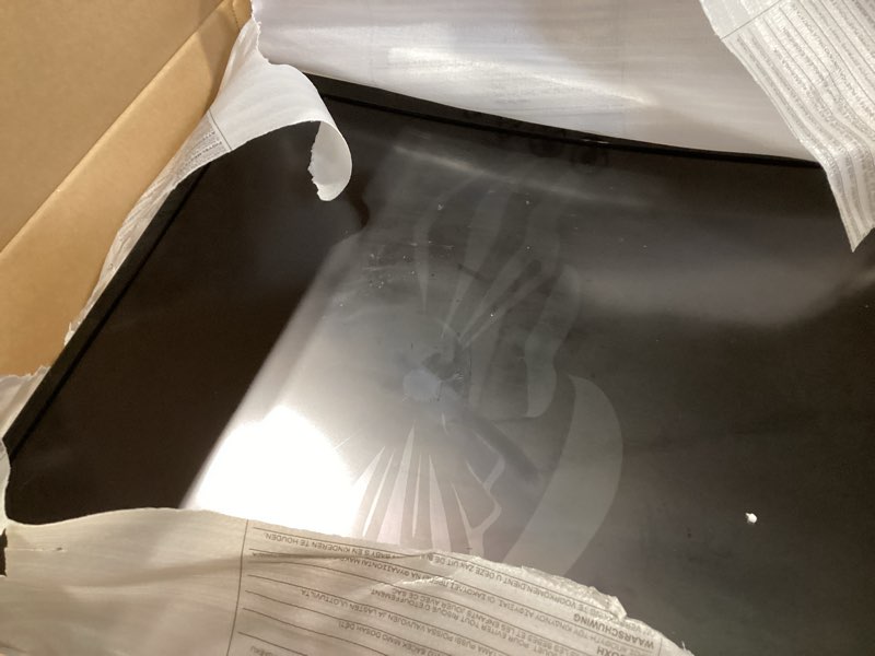 Condition photo showing As Is for samsung 27" essential s3 (s36gd) series fhd 1800r curved computer monitor, 100hz, game mode, advanced eye comfort, hdmi and d-sub ports, ls27d366ganxza, 2024