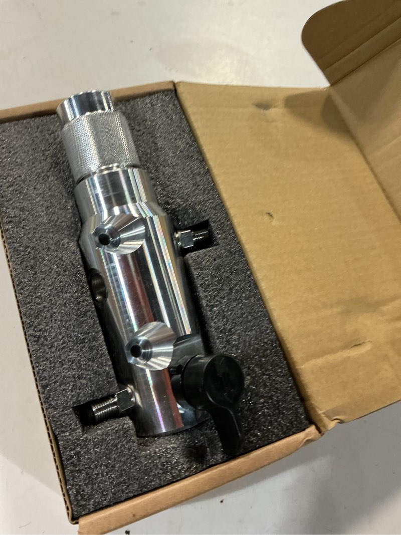 Condition photo showing Good Condition for 15g455 fluid filter manifold return valve assembly compatible with graco 390 395 490 495 595 695 ultra max ii gmax airless paint sprayer, replacement parts for airless sprayers 287167