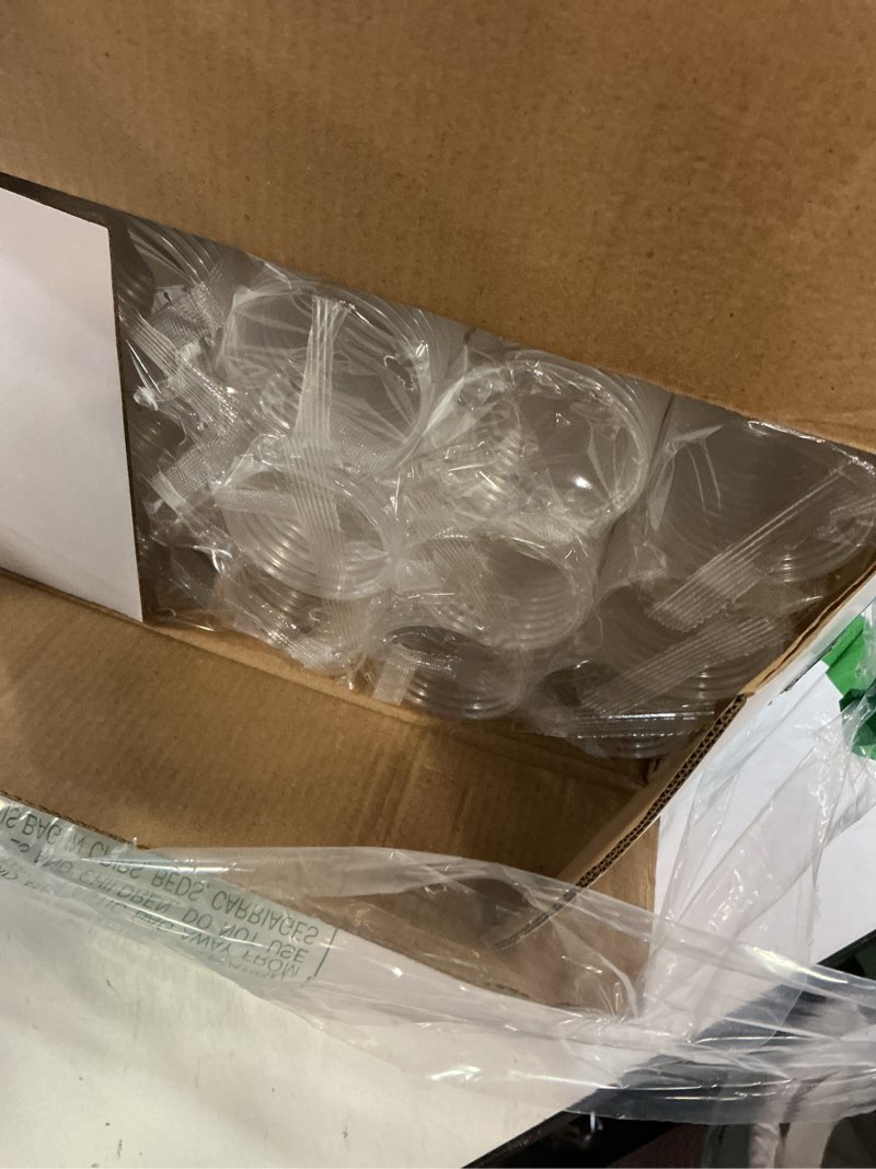 Condition photo showing Good Condition for 1200Pack 3oz Plastic Cups,Disposable Mouthwash Cups,3 Ounce Small Clear Tumblers for Tasting, Drinking and Party