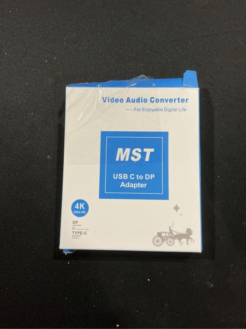 Condition photo showing Good Condition for USB C to HDMI and DisplayPort Splitter Adapter 4K@60Hz, Dual Monitor Adapter for Extended Display wi