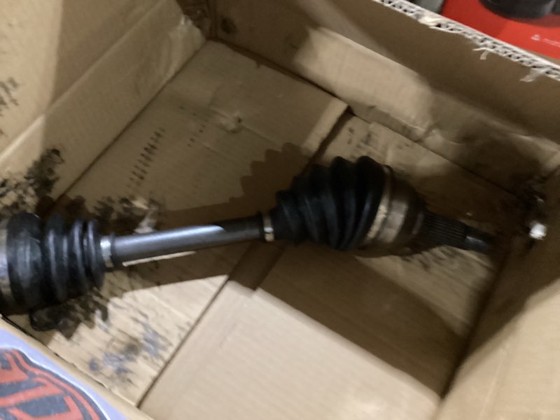 Condition photo showing As Is for tadamark front left cv axle shaft assembly fit for ford focus 2000-2011 2.0l 2.3l, (for ford focus 2000-2001-manual trans only; for ford focus 2004-2011-automatic trans only) driver side, for 66-2143