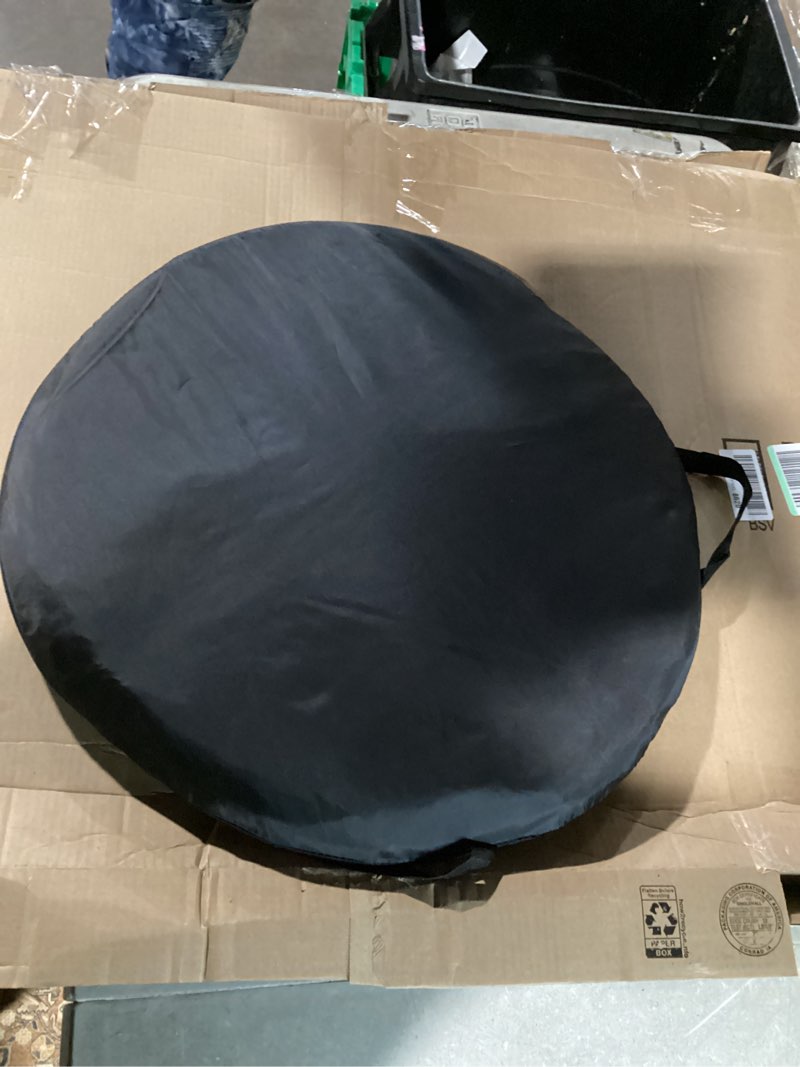 Condition photo showing Good Condition for Pop Up Tent Upgrade Privacy Shower Tent Portable Outdoor Sun Shelter for Toilet Camping Biking Beach with Carry Bag | Upgrade, Privacy, Outdoor, Sun Shelter, for Toilet, Camping, Biking, Beach, with Carry Bag Black