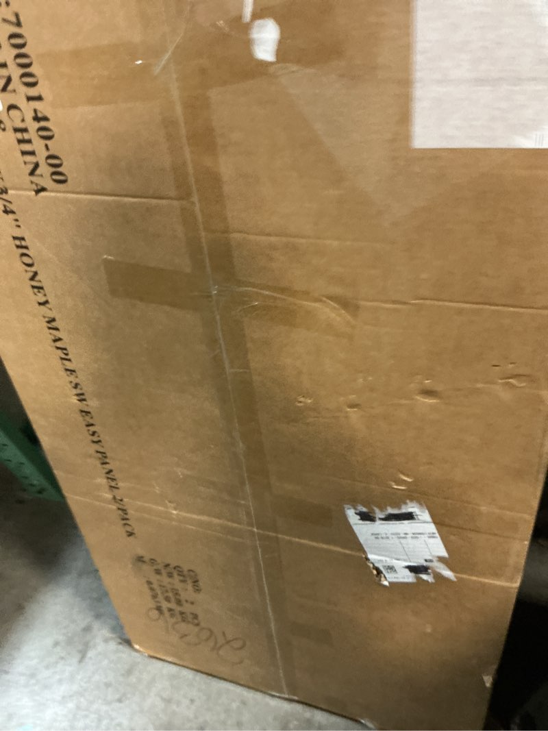 Condition photo showing New/Like New for sswbasics 4 ft x 2 ft horizontal maple slatwall easy organizer panels (24" h x 48" l) - pack of 2 - perfect for retail store, garage wall, and craft storage organization