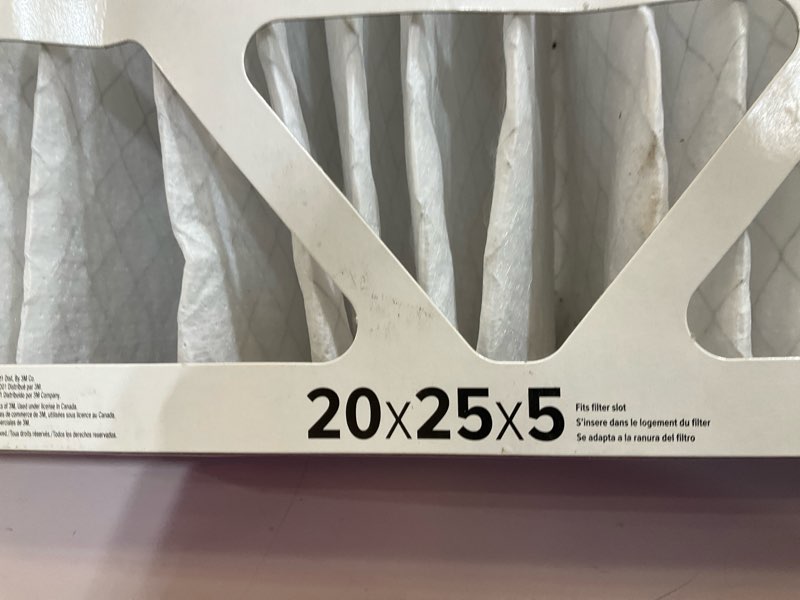 Condition photo showing As Is for filtrete 20x25x5