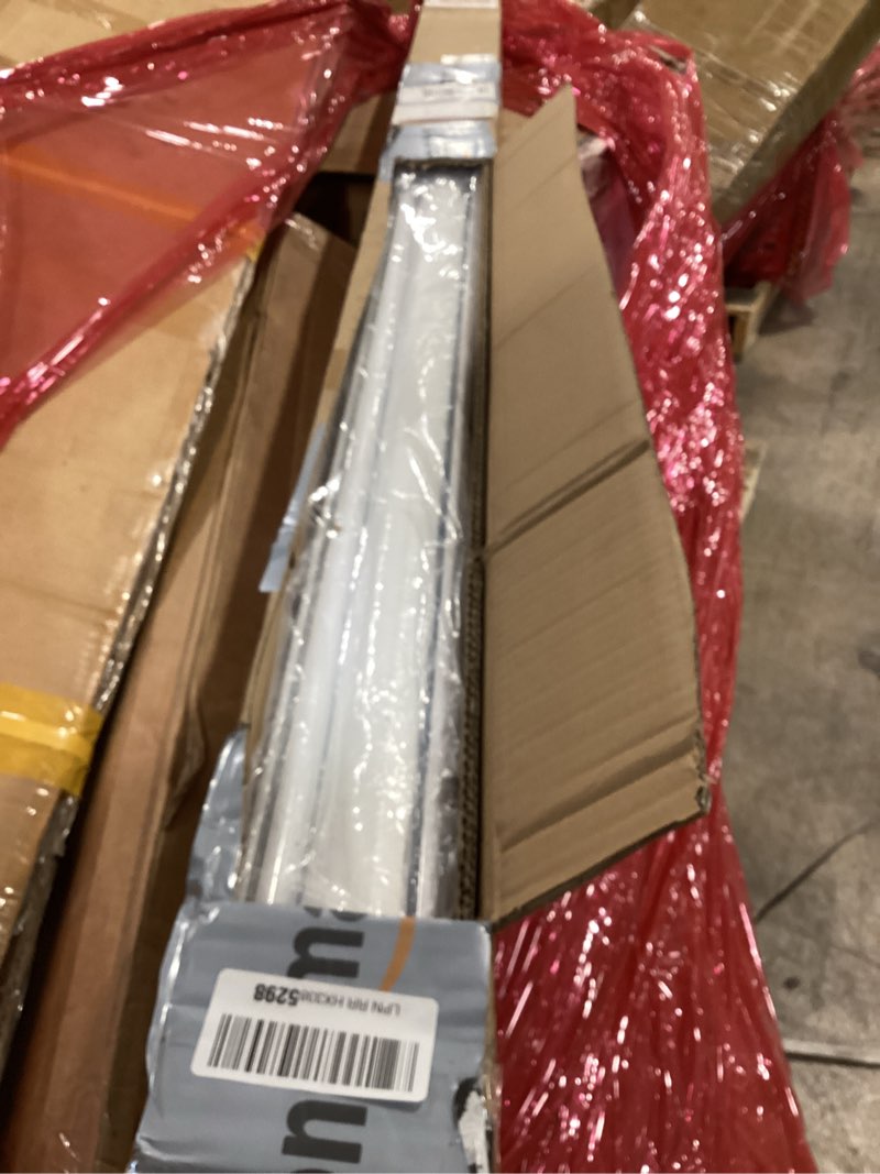 Condition photo showing Good Condition for persilux cordless zebra blinds for windows free-stop roller shades (71" w x 72" h, white) dual layer light cintrol for day and night, light filtering sheer shades for home, easy to install 71"w x 72"h white
