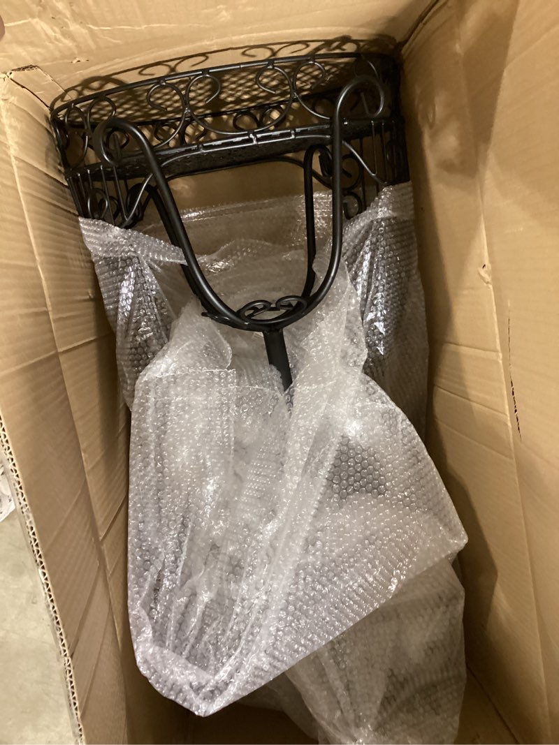 Condition photo showing Good Condition for mygift vintage style black metal adjustable dress form mannequin for women, garment rack form fitting dress display stand 57 inch