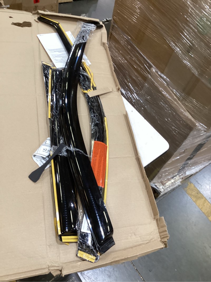 Condition photo showing Good Condition for extra durable window deflectors in-channel window visors rain guards fit for toyota 4runner 2010-2024, sun visors, wind vent for shades, exterior car accessories - 4pcs. ag0250 for toyota 4runner 10-24