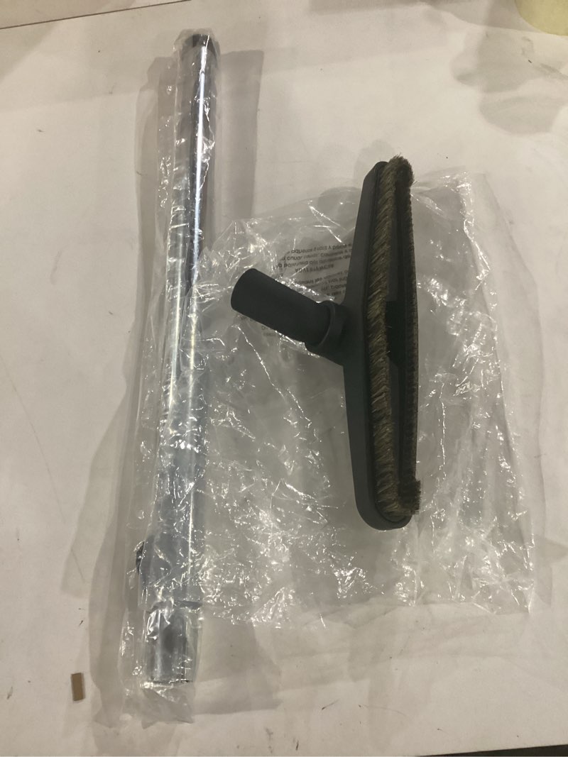 Condition photo showing Good Condition for similar to**** cen-tec systems 94984 telescopic wand and 12\" natural fill floor brush vacuum attachment kit, black telescopic wand w/ floor brush