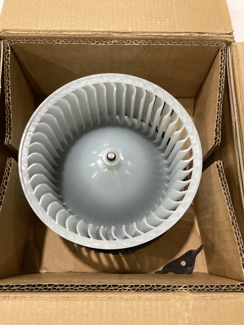Condition photo showing New/Like New for ac blower motor replacement for 2011 2012 2013 2014 2015 2016 2017 2018 2019 2020 kia sorento optima cadenza sedona hyundai santa fe elantra, hvac heater blower motor fan assembly front, 700258