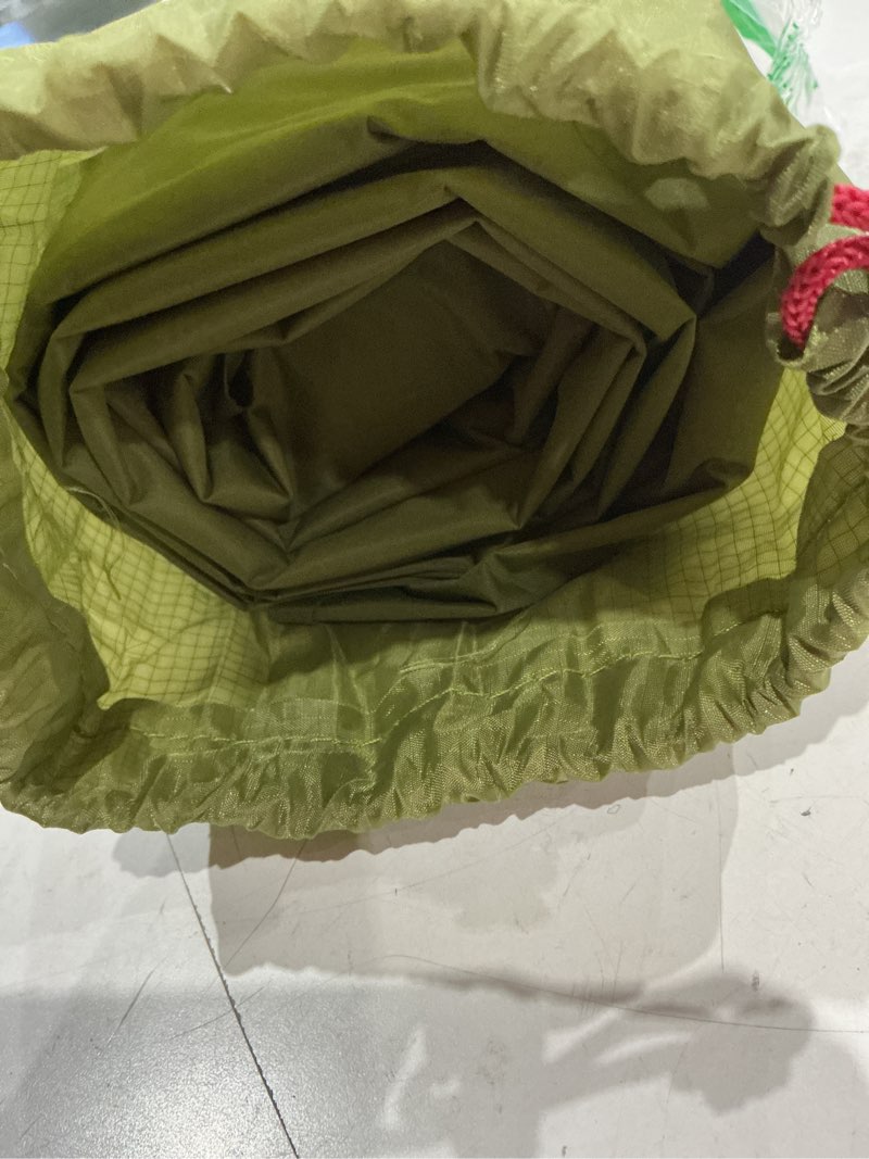 Condition photo showing Good Condition for sleeping pad for camping - ultralight camping mattress with pillow, built-in foot pump, compact inflatable portable mat for backpacking, hiking, car traveling, beach, tent green