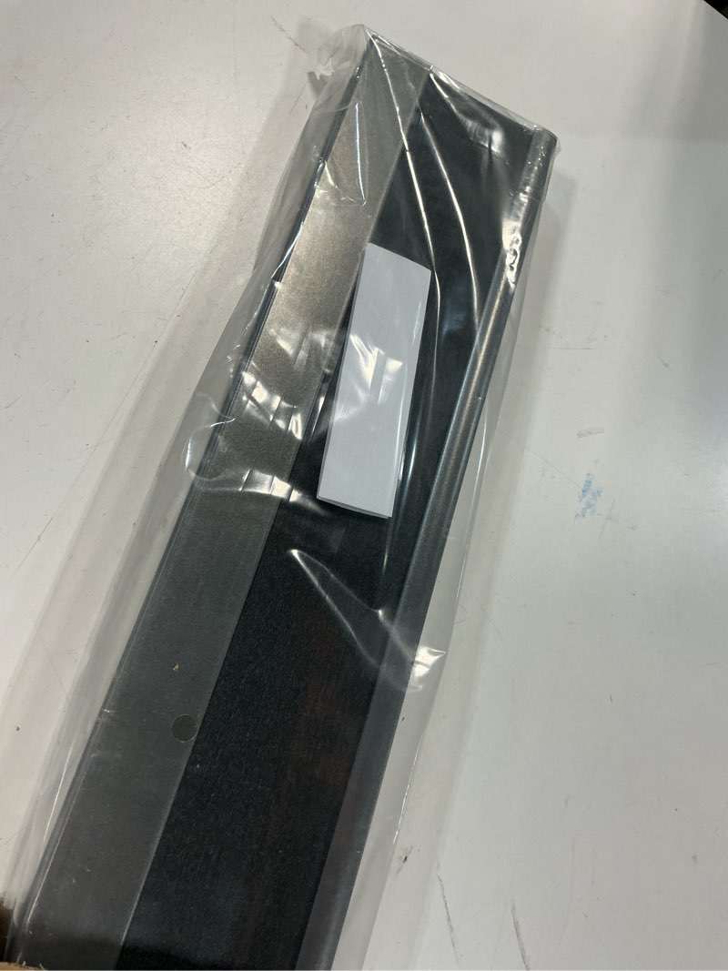 Condition photo showing Good Condition for lazblinds cordless cellular shades for french doors, no drill french door blinds for privacy, blackout light blocking honeycomb shades for sliding doors front door patio, 1 pack, 26" w x 78" h, black black-blackout 26"w x 78"h