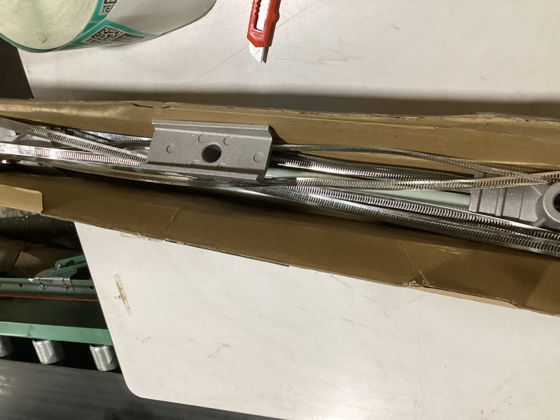 Condition photo showing Good Condition for Anley Street Light Pole Banner Mounting Bracket Kit for 30" Wide Banners - Outdoor Weather Proof Support - Quick Installation Perfect for Promoting Events, Business, Advertisement