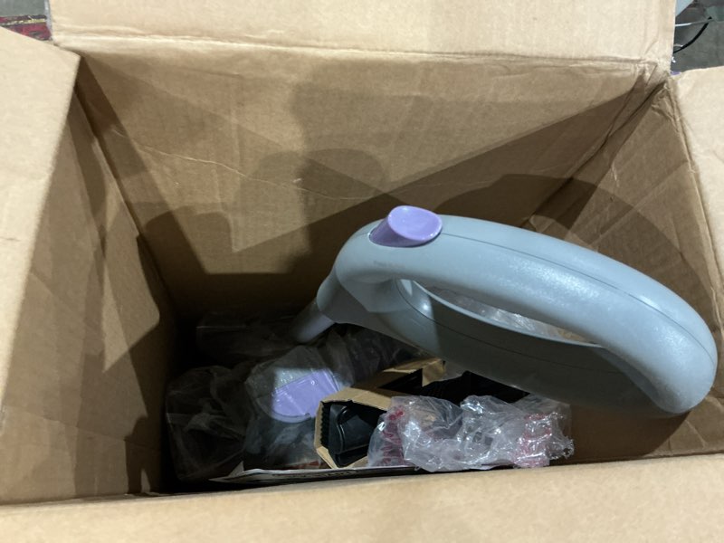 Condition photo showing As Is for shark | pet cordless vacuum cleaner | led headlights | removable handheld vacuum for pet hair | crevice tool & pet multi-tool included | 40min runtime | for carpet & hard floors | grey | ix141 ocean blue