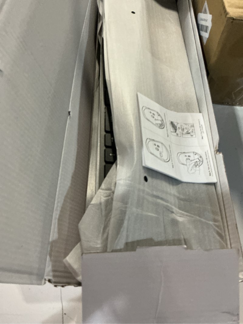 Condition photo showing Good Condition for wireless keyboard and mouse combo, full size silent ultra thin keyboard with magnetic wrist rest, op