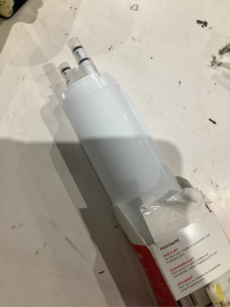 Condition photo showing As Is for frigidaire push-in refrigerator water filter wf3cb puresource 3