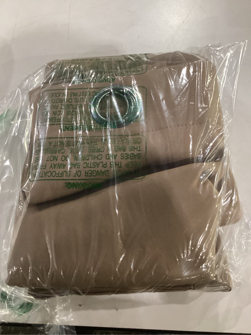 Condition photo showing As Is for chrisdowa grommet room darkening curtains for bedroom and living room - 2 panels set thermal insulated blackout curtains (cappuccino, 42w x 84l) 42"w x 84"l (pack of 2) cappuccino