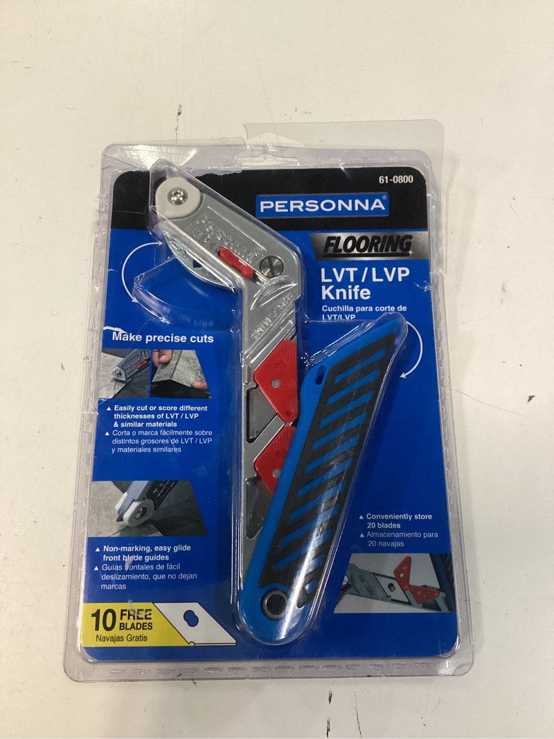 Condition photo showing Good Condition for personna lvt/lvp flooring knife laminate flooring cutter