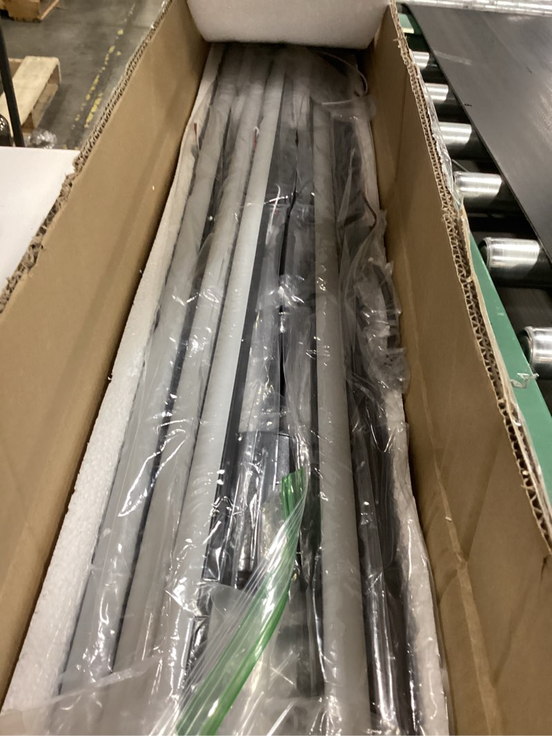 Condition photo showing Good Condition for Modern Sputnik Chandelier Ceiling 82W LED Black Pendant Light Embedded Mount Chandeliers Dining Room Light Fixtures Over Table Dimmable with Remote Control for Living Room Kitchen Bedroom 31.5 inches 5-Lights Black