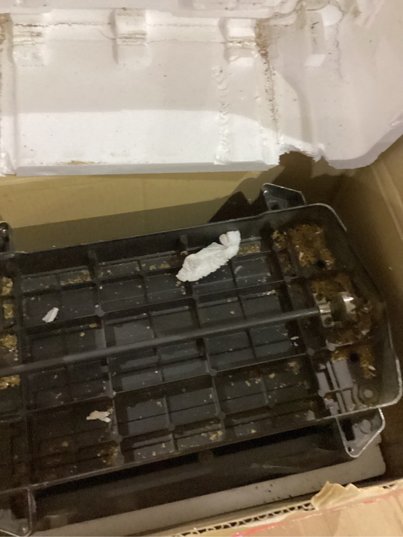 Condition photo showing As Is for CRAFTSMAN Planer, 15 Amp, For Benchtops, Two Knife Solid Steel Cutter Head (CMEW320)