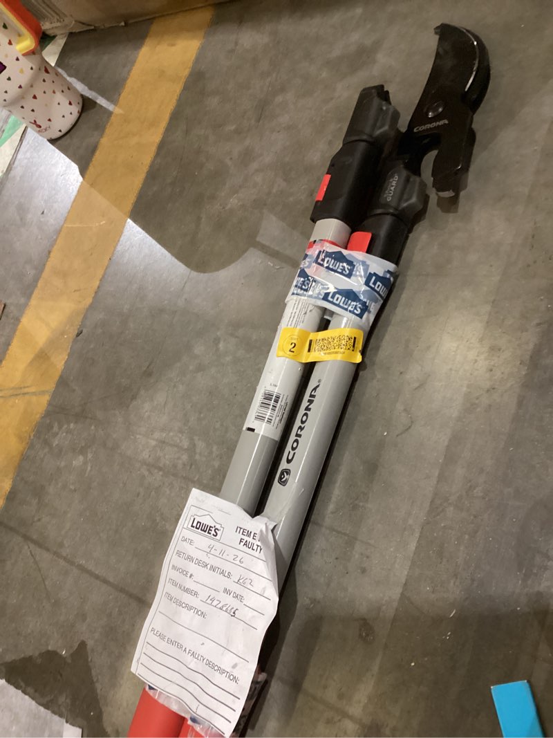 Condition photo showing As Is for corona comfortgel sl 3364 35 in. stainless steel bypass extendable bypass lopper
